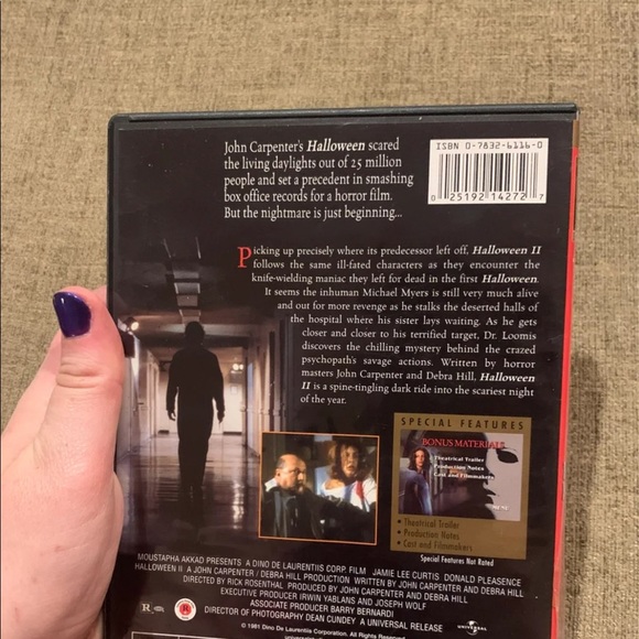 Like new‎ Halloween II DVD - Picture 2 of 2